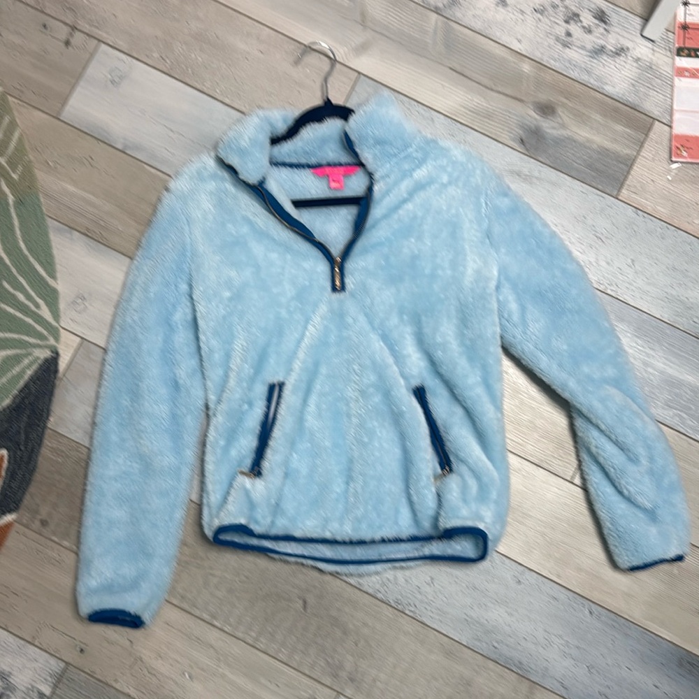Lilly Pulitzer fleece pullover